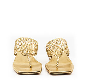 Brenda Gold Sandal
