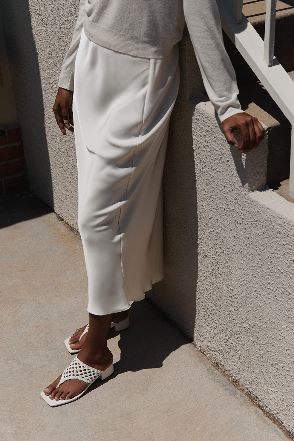 Brenda Off White Sandal