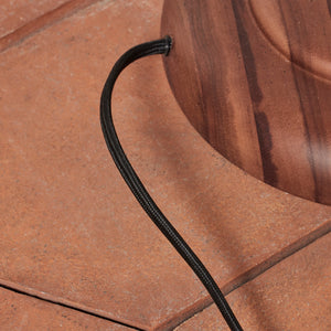 cord detail of lamp base