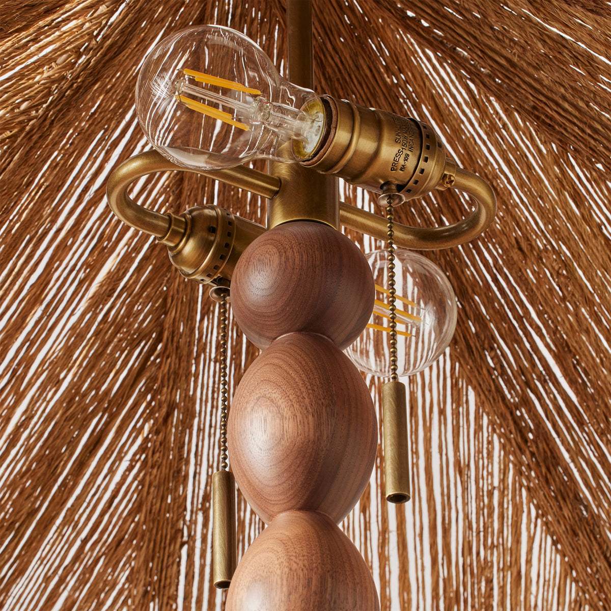 lightbulb detail of lamp