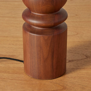 wooden table lamp base