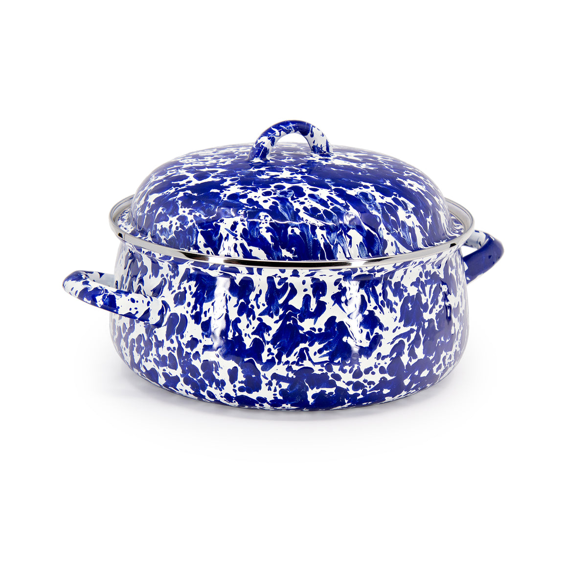 Dutch Oven in Cobalt Swirl