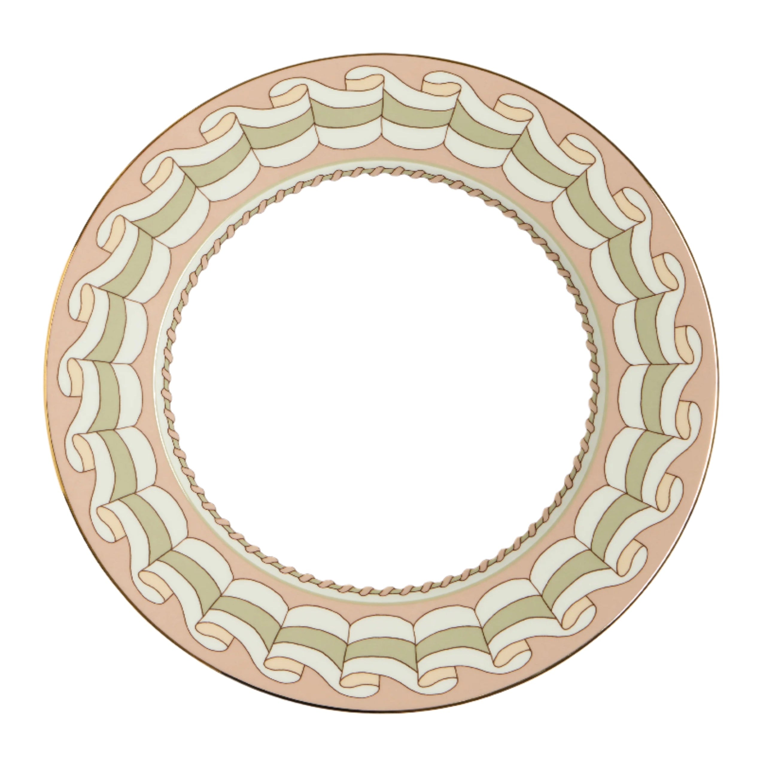 Charger Plate in Poseidon Dusty Pink