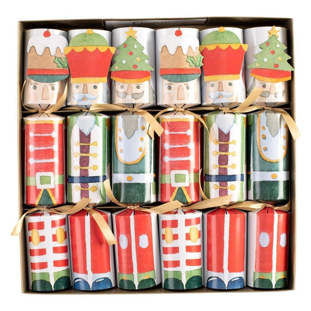 March of the Nutcrackers Celebration Christmas Crackers, 6 Per Box