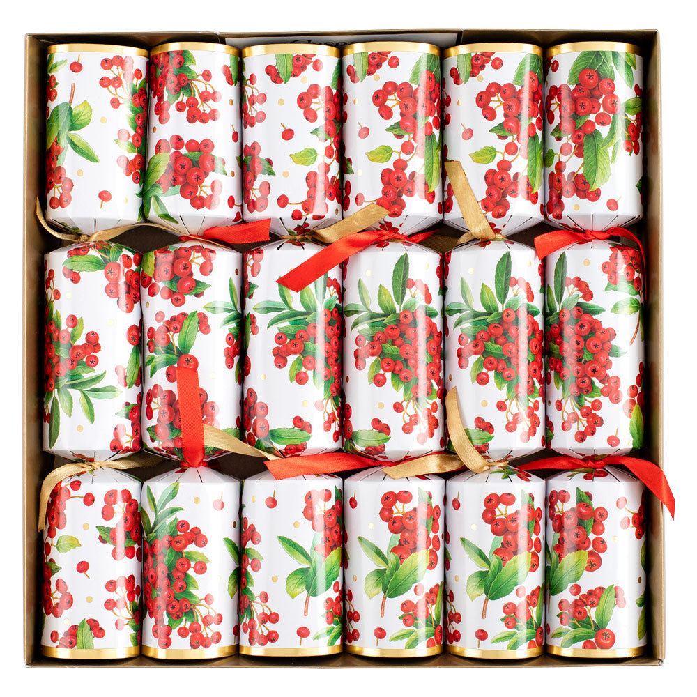 Christmas Berry Celebration Crackers, 6 Per Box