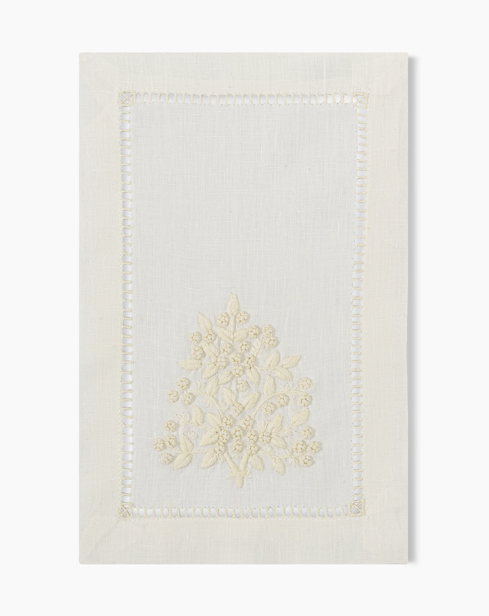 Jardin Monochrome Cocktail Napkin Set in Six Colors