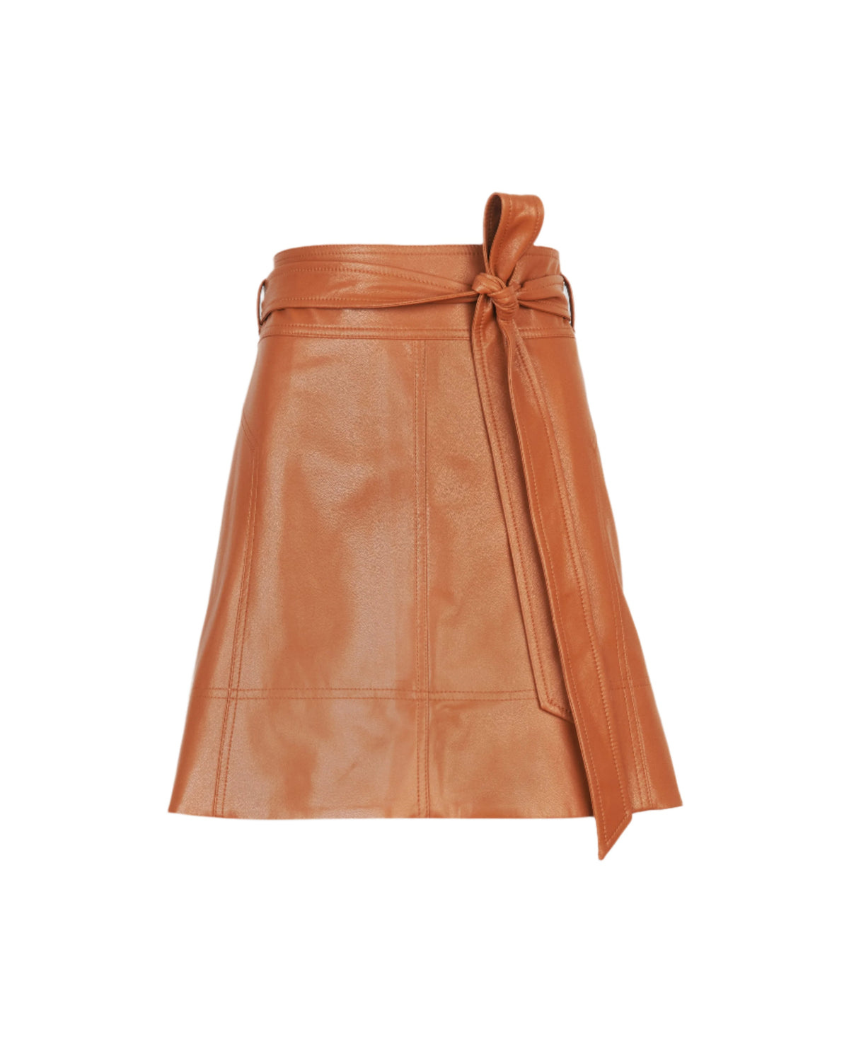 Courtney Skirt in Saddle Brown