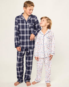 Kid’s Twill Pajama Set in Literary Lessons