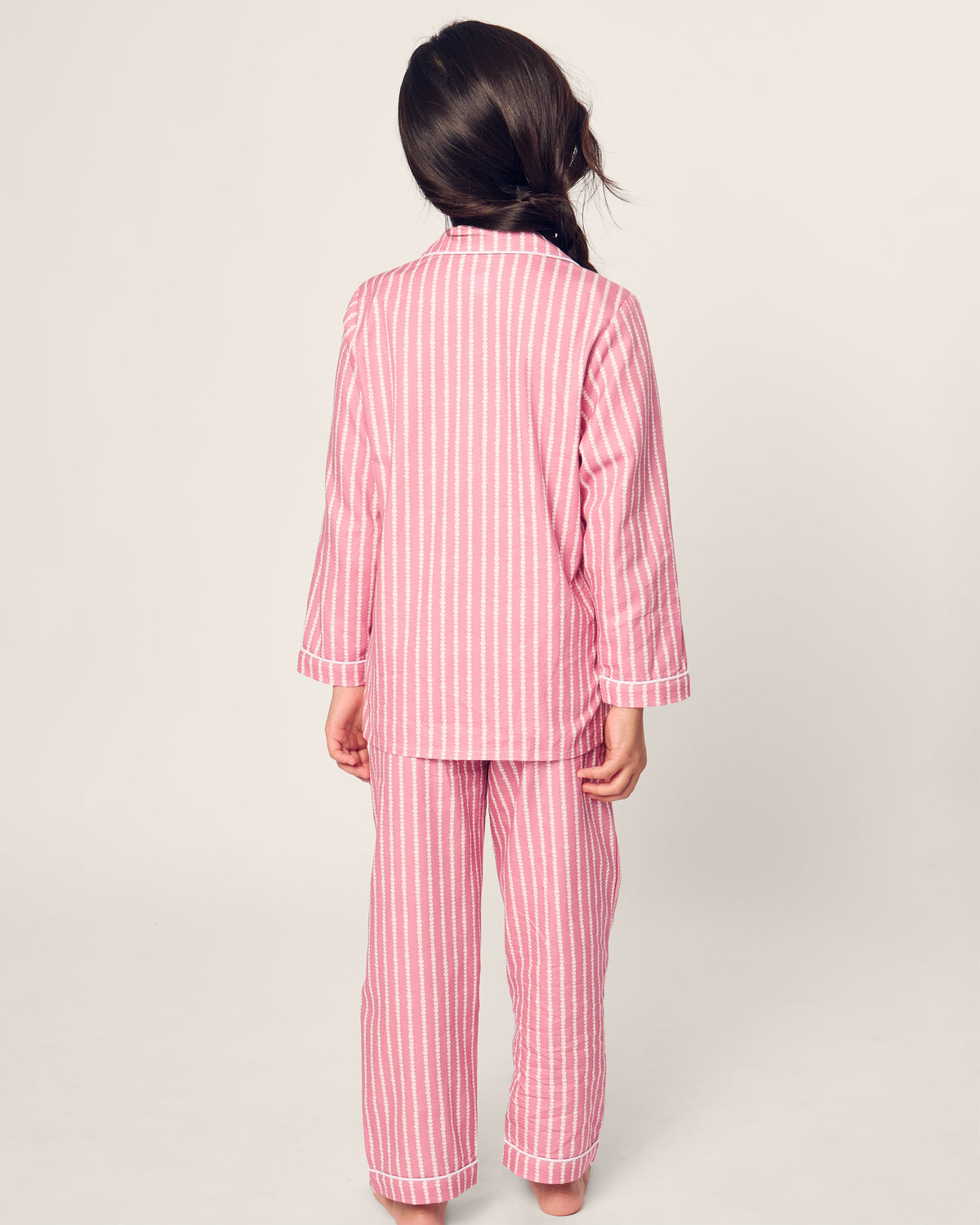 Kid’s Twill Pajama in Love Lines