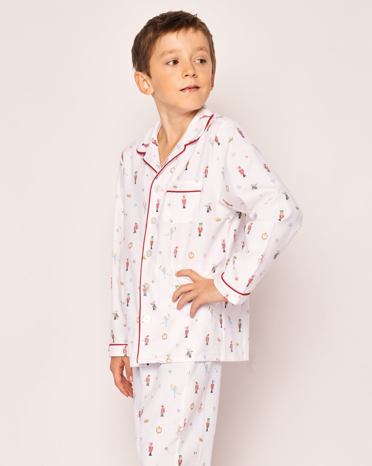 Kid's Twill Pajama Set in A Night at the Nutcracker