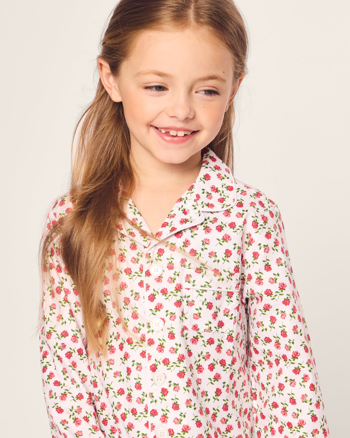 Kid’s Twill Pajama in Petite Petals