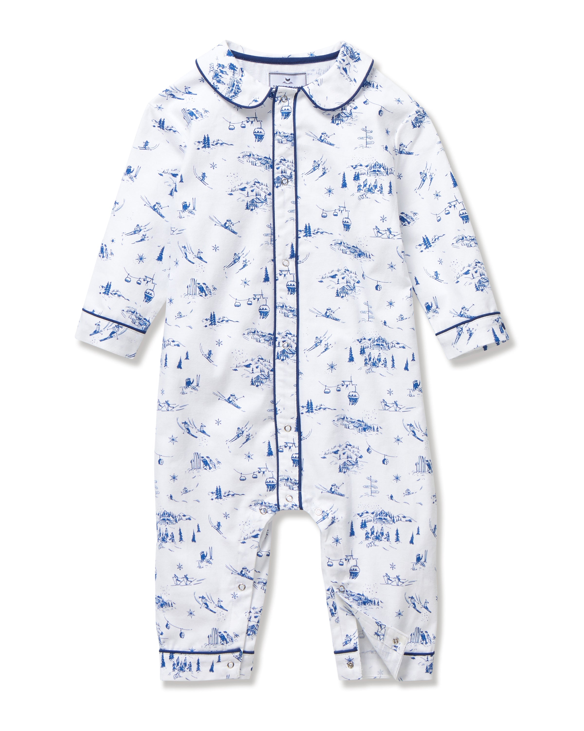 Baby’s Twill Cambridge Romper in Chalet Toile
