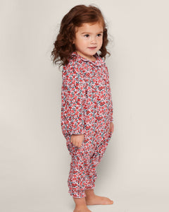 Baby’s Twill Madeline Romper in Fleurs des Bois