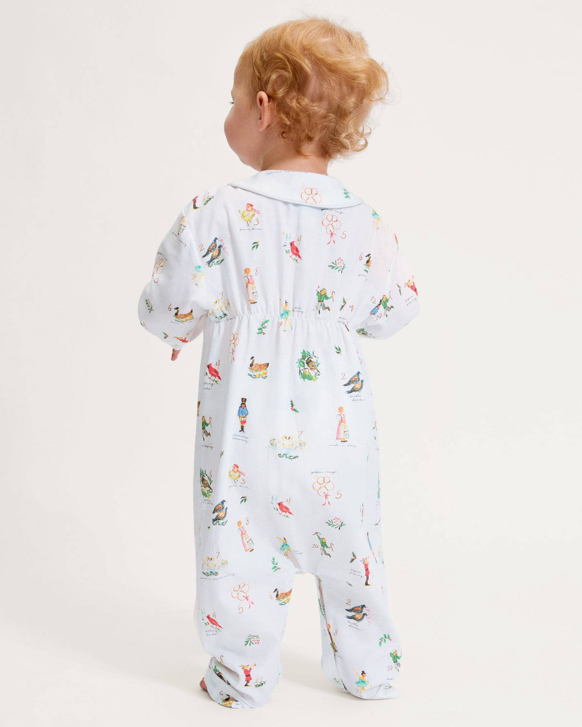 Baby’s Twill Cambridge Romper in 12 Days of Christmas