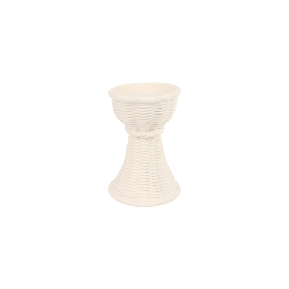 Casa Ivory Short Candlestick