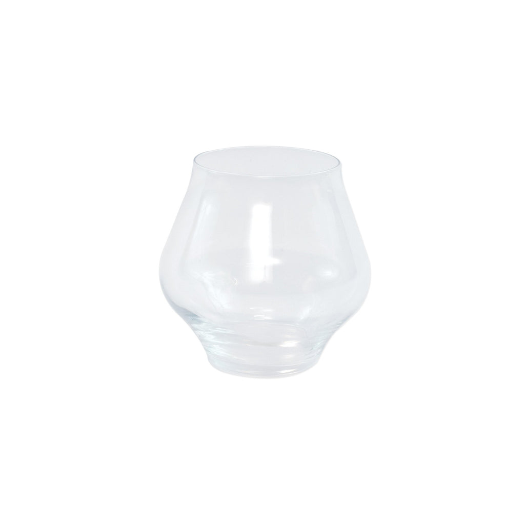 Contessa Clear Stemless Wine Glass