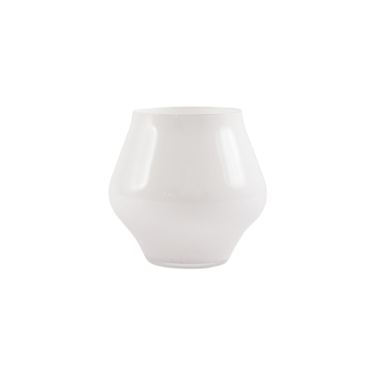 Contessa White Stemless Wine Glass