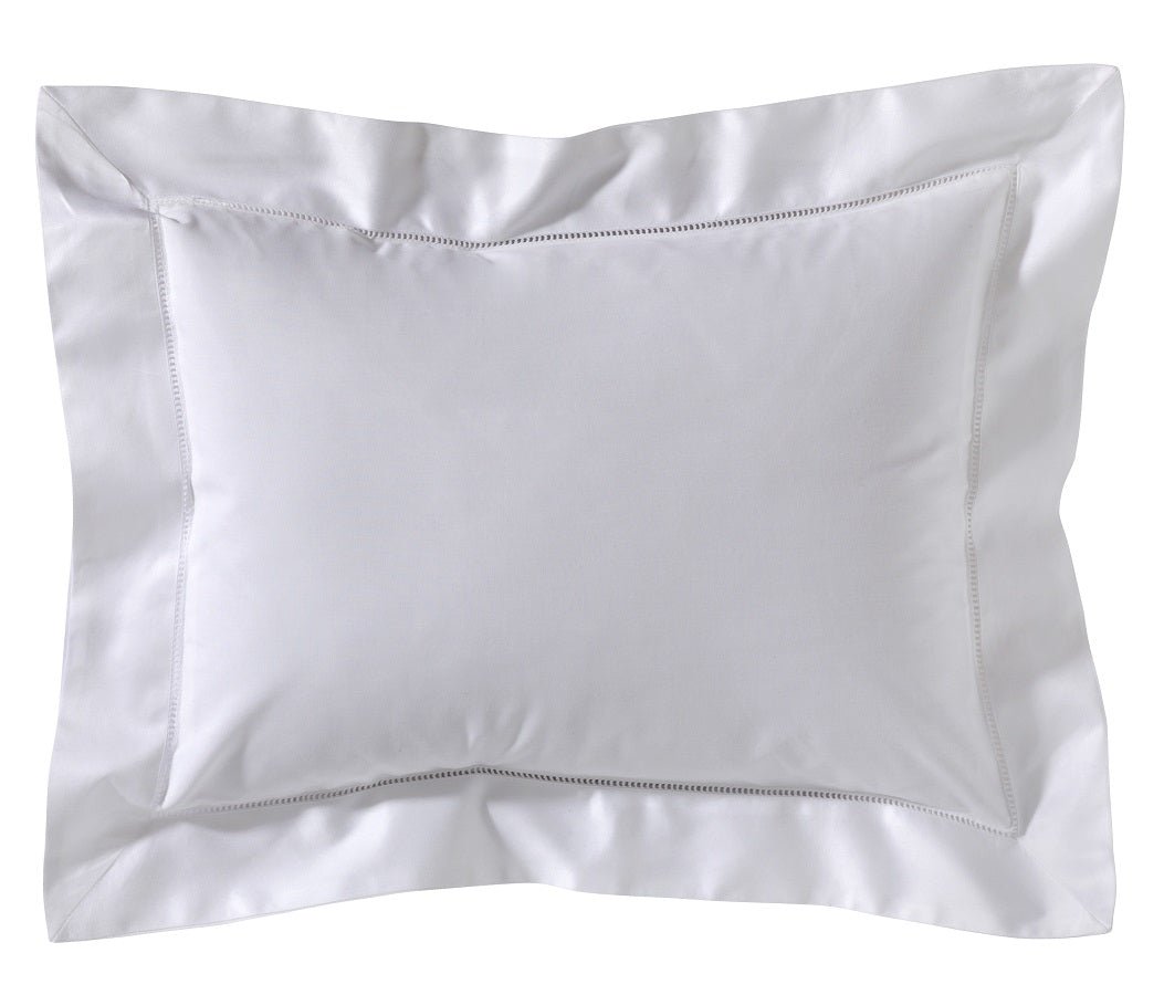 Cotton Percale Boudoir Pillow Cover, Personalized