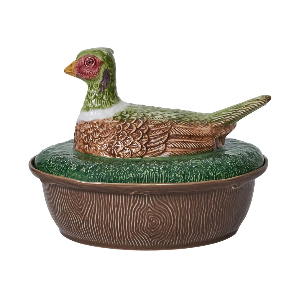 Forest Walk Pheasant Baker with Lid in Multi