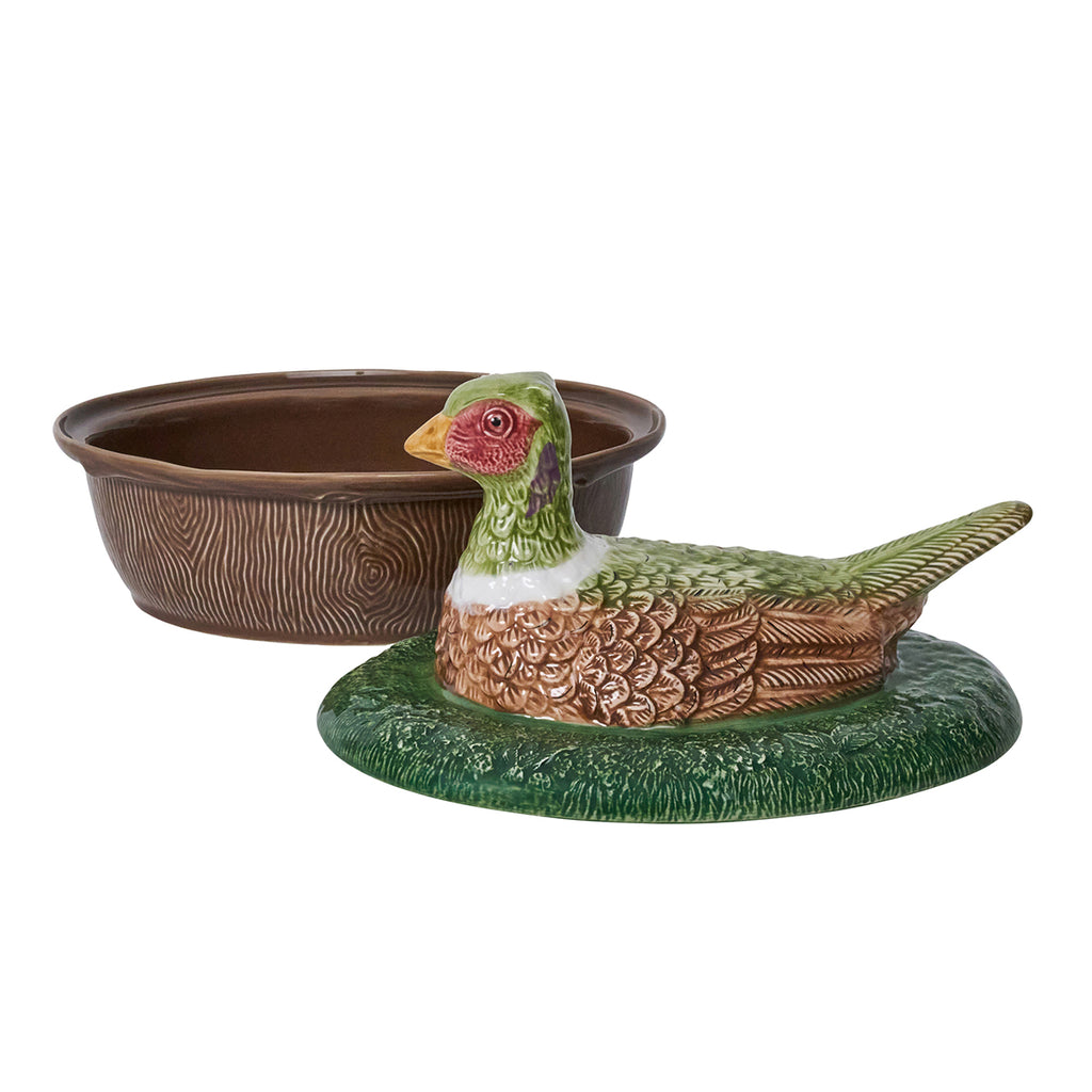Forest Walk Pheasant Baker with Lid in Multi