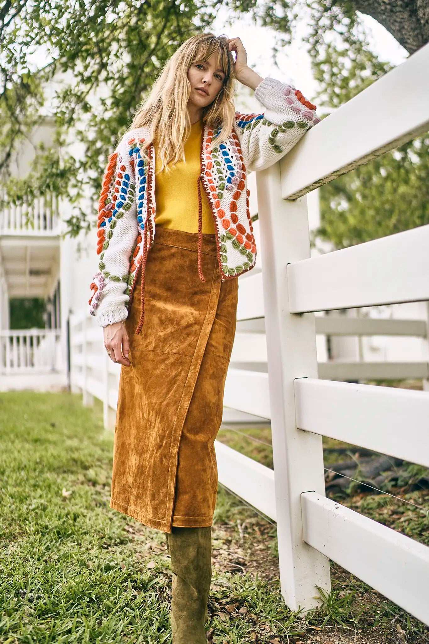 Winona Skirt in Nutmeg