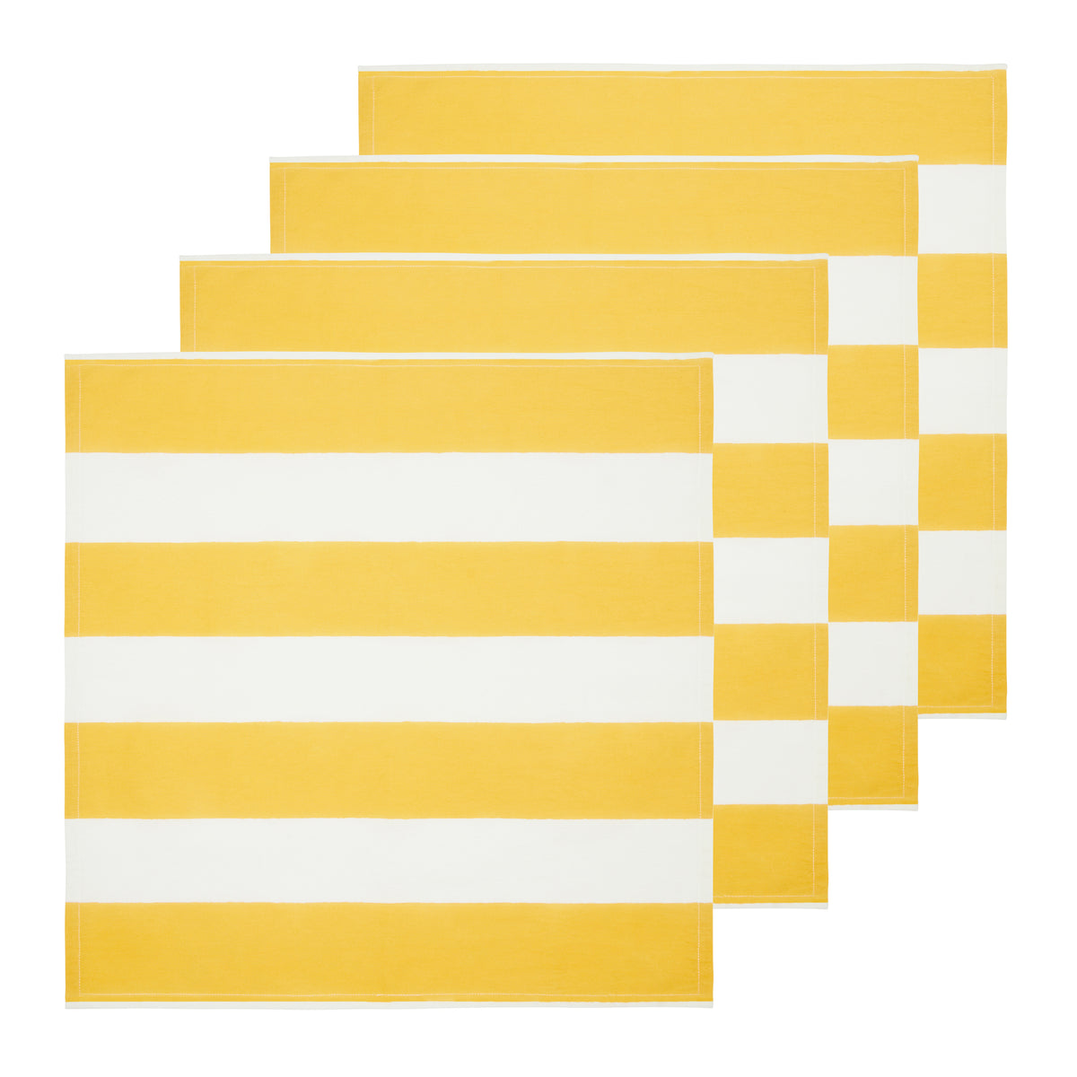 St. Tropez Napkins in Yellow, Set of 6