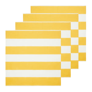 St. Tropez Napkins in Yellow, Set of 6