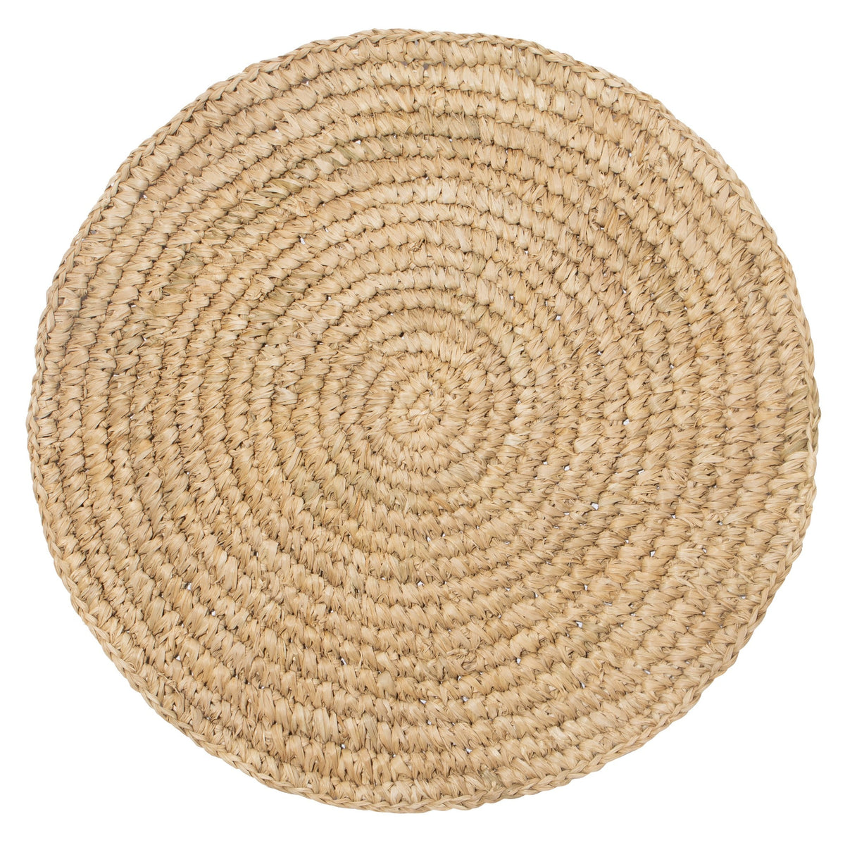 Classic Round Natural Placemat, Set of 4