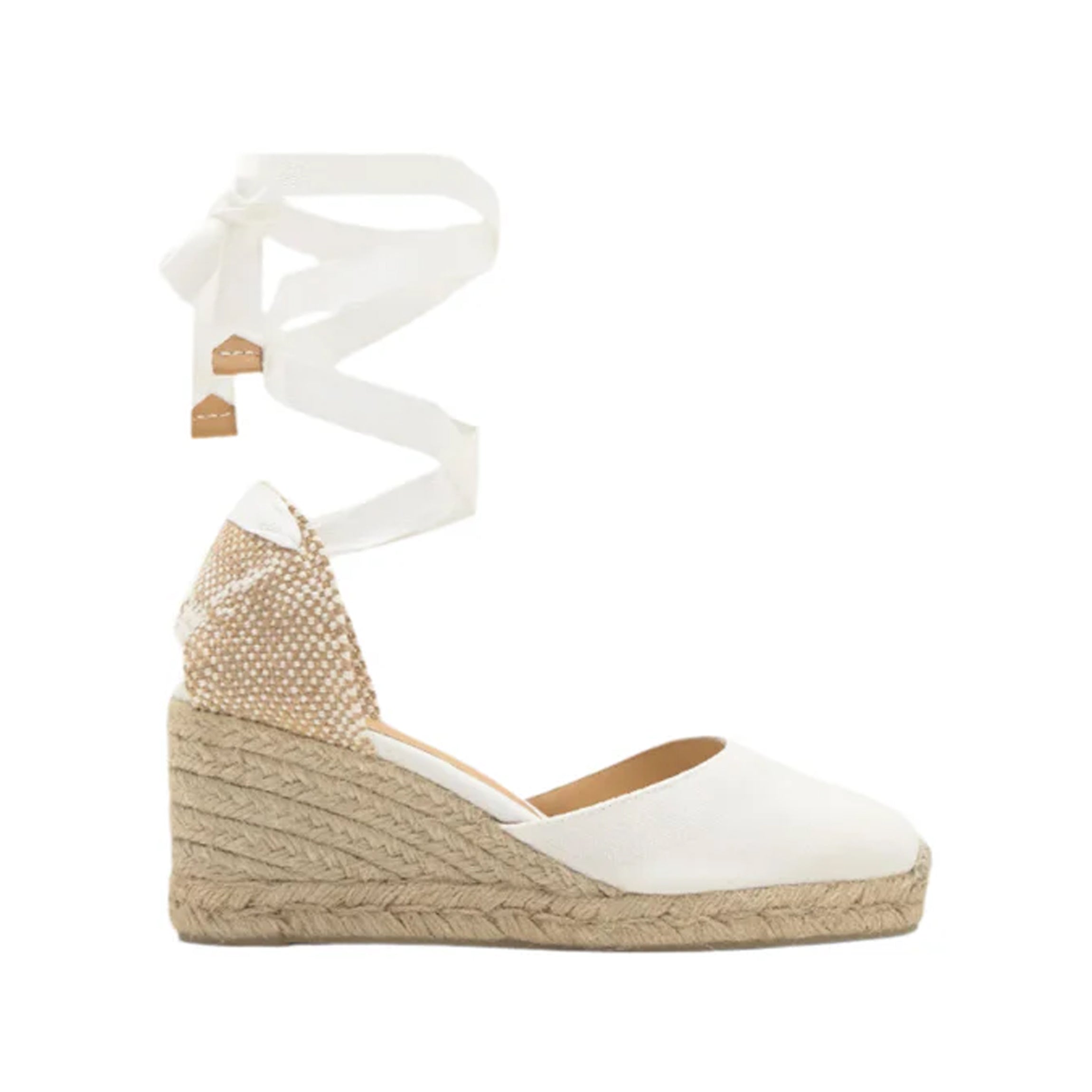 Carina 6 in White Cotton