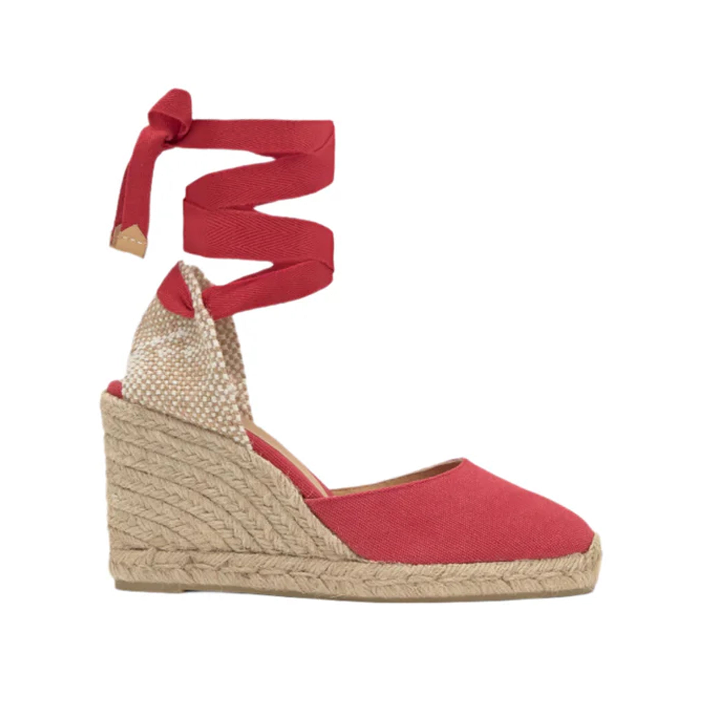 Carina 8 in Carmine Red Cotton