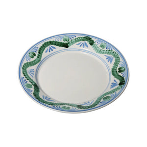 Caterpillar Blue Dinner Plate