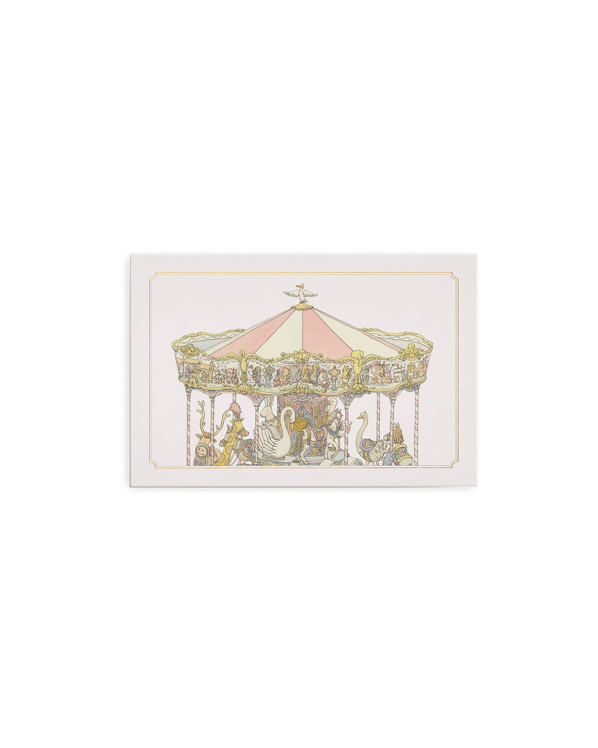 Carousel Pop-Up Invitation Set