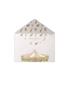 Carousel Pop-Up Invitation Set