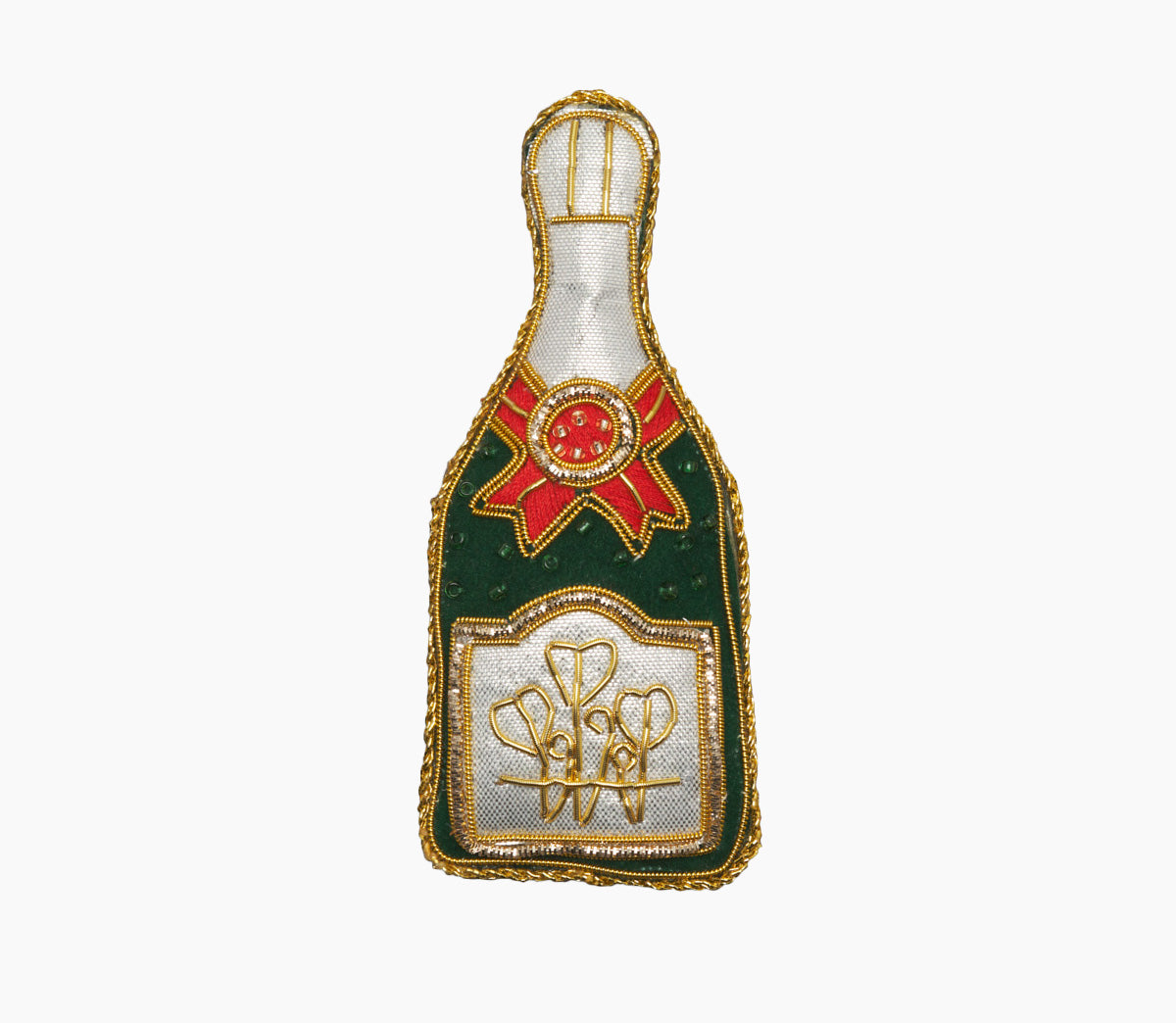 Champagne Bottle Ornament