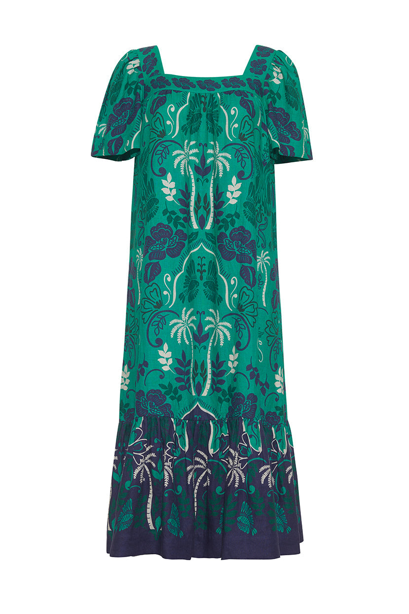 Chani Dress in Sanibel Island Green