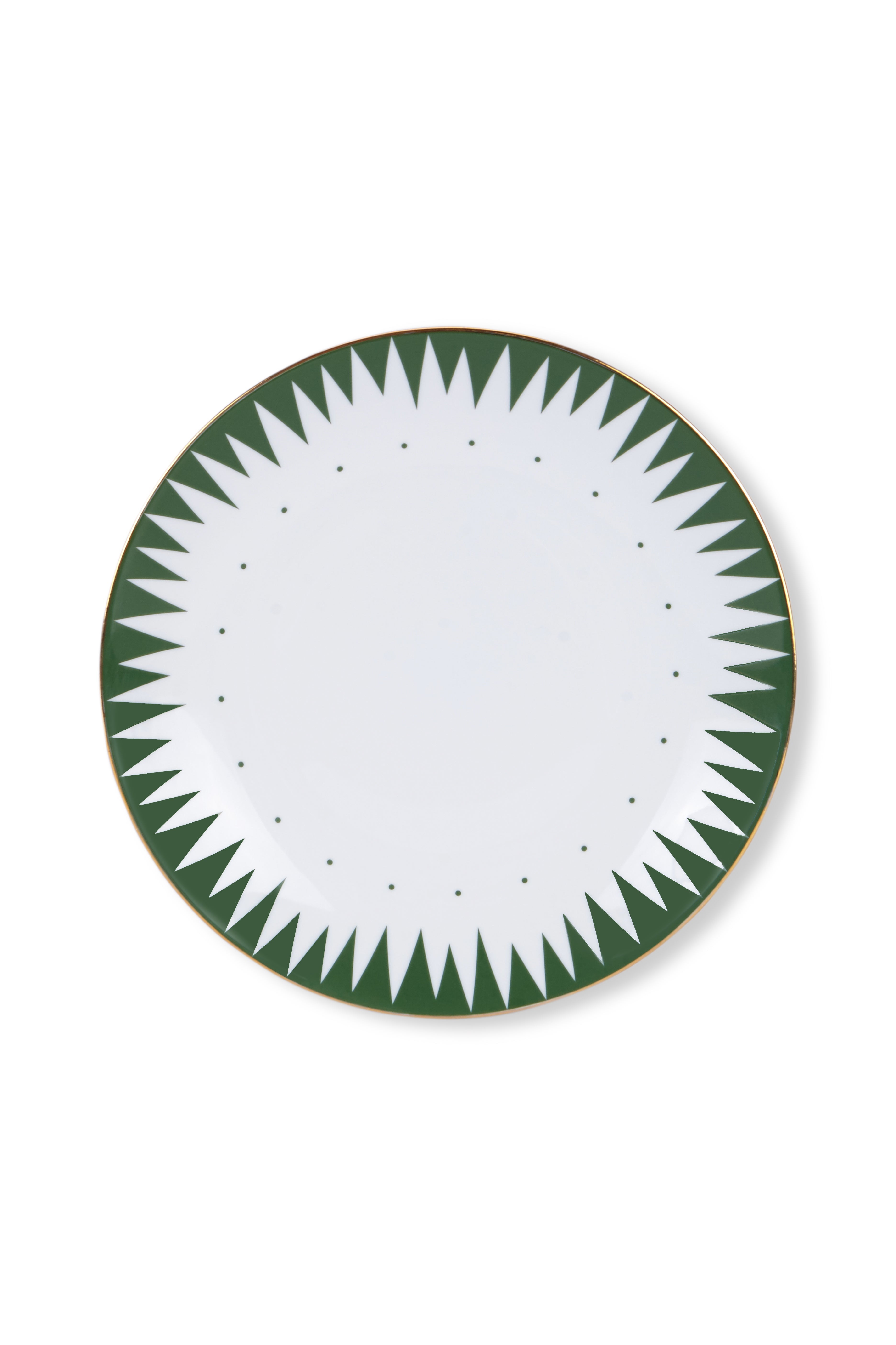 Green Punk Charger Plate