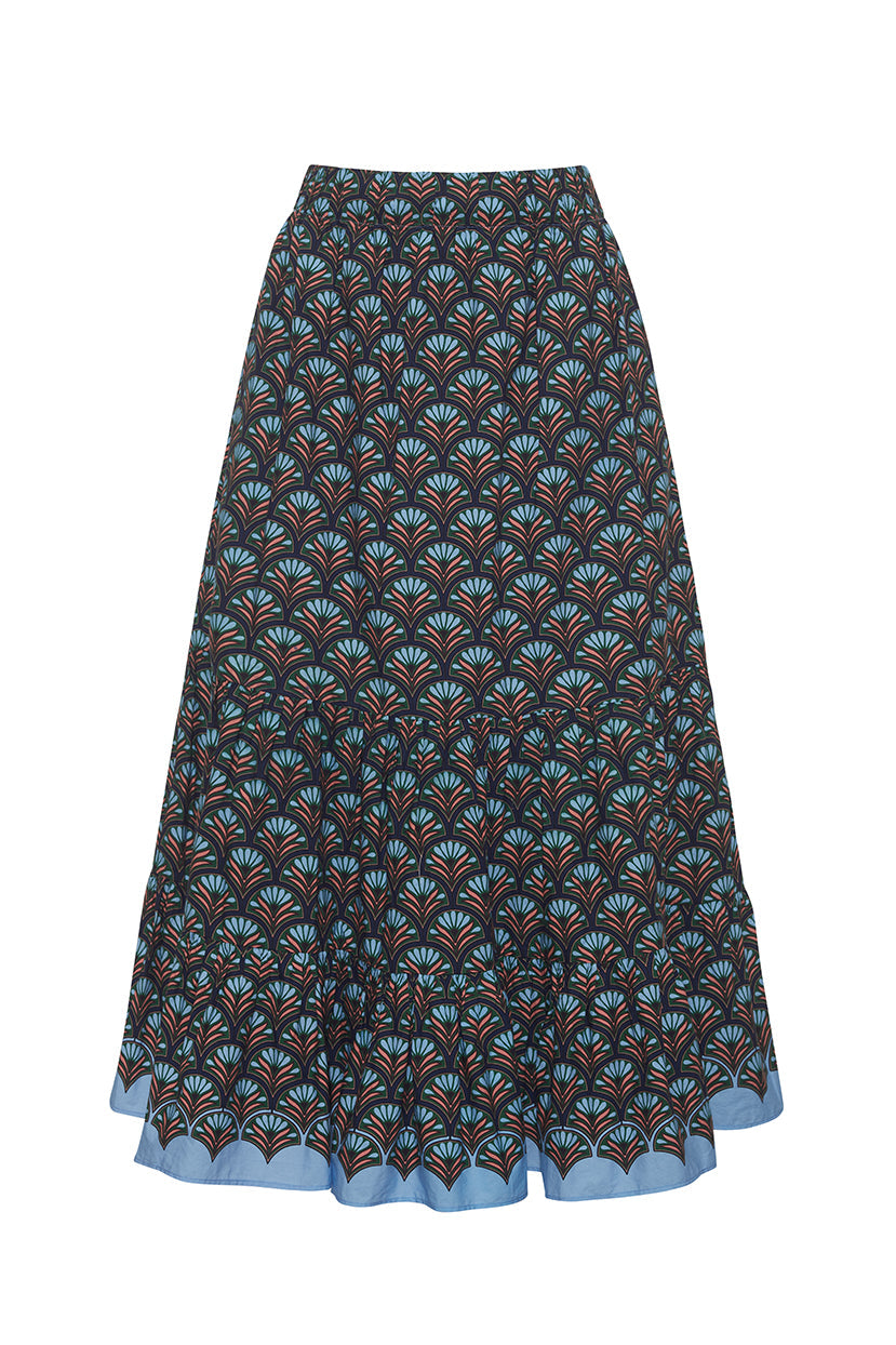 Chase Skirt in Verve Navy