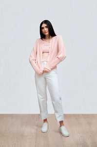 Chelsea Cardigan Pale Pink