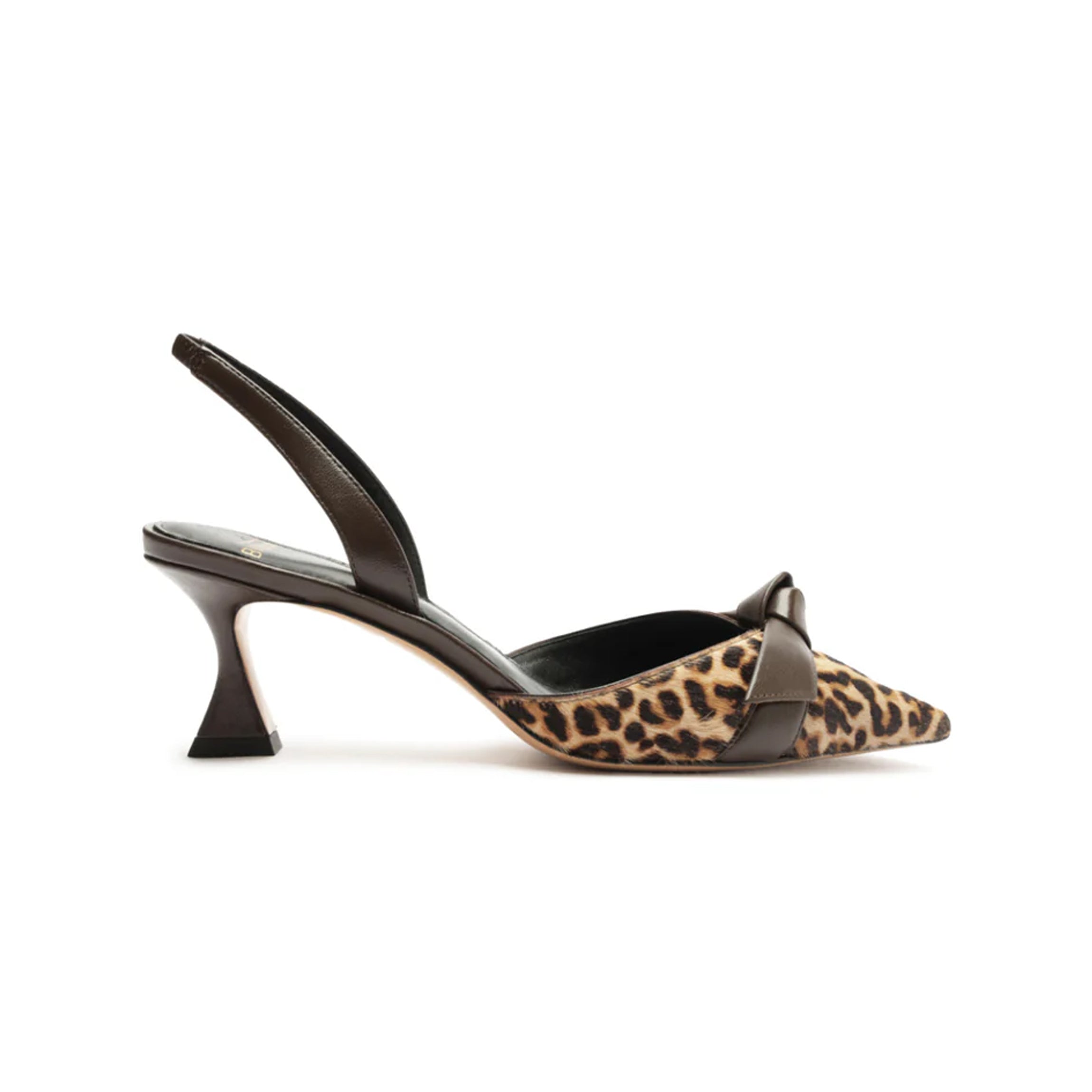 Clarita Bell Slingback 60 in Leopard