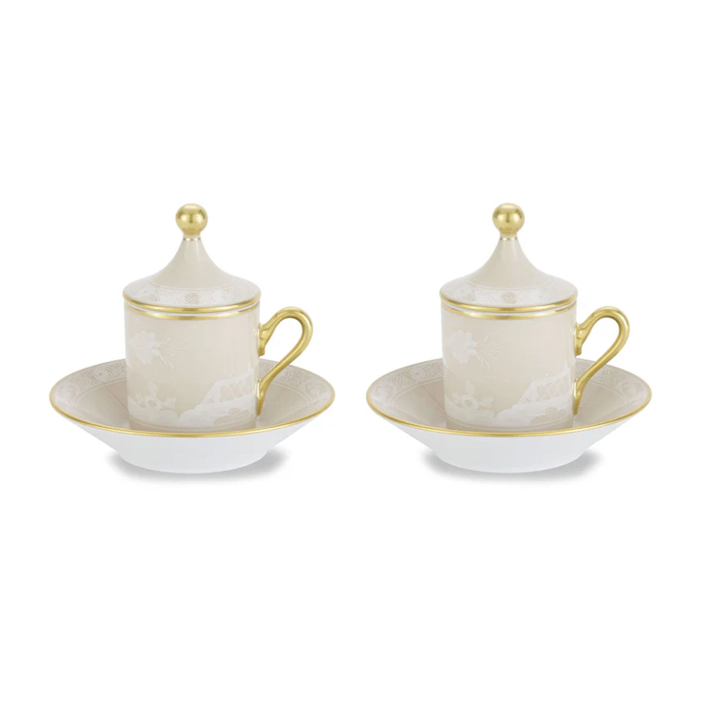 Oriente Italiano Coffee Set in Meringa