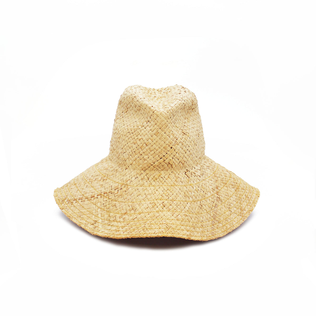 Commando Hat in Natural/White