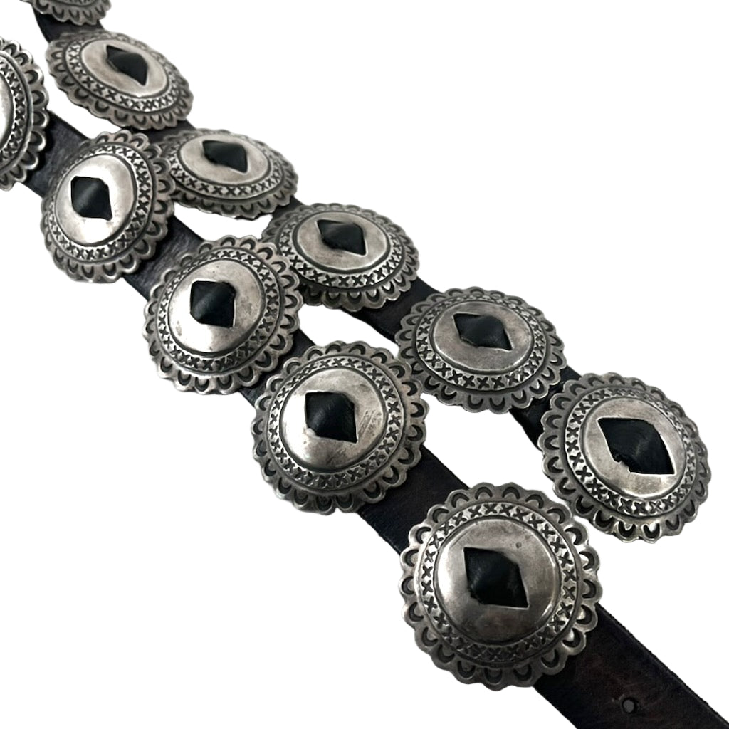 Vintage Round Concho Belt