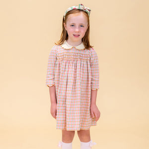 Mabel Girl Dress in Mum Gingham