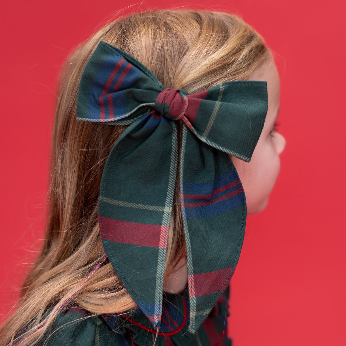 Holiday Tartan Bow