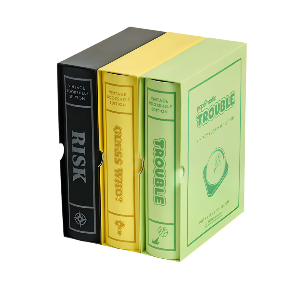 2025 Vintage Bookshelf Assortment, 3 Pack