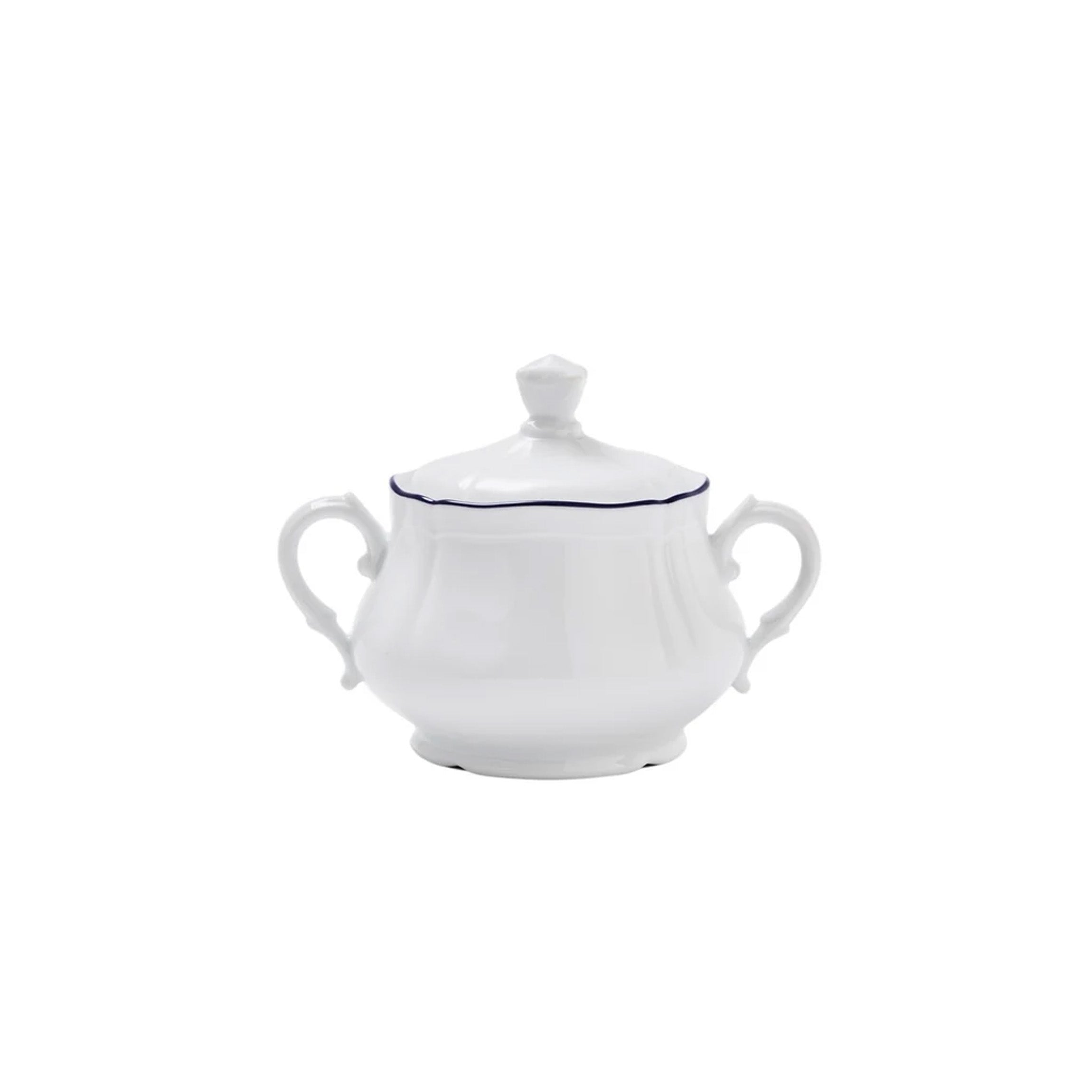 Corona Sugar Bowl with Cover