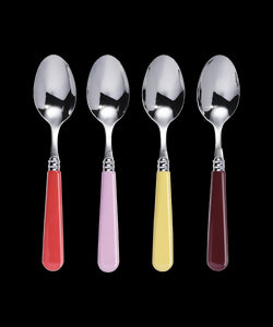 12 Piece Cutlery Set in Red Mix