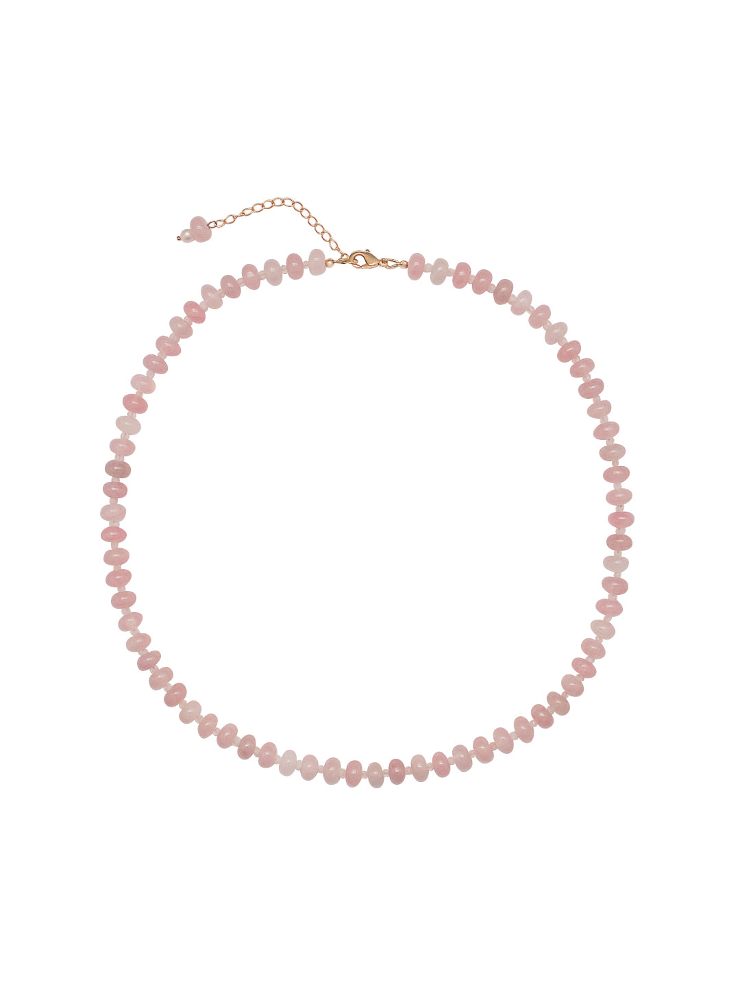 Dani Necklace in Pale Pink