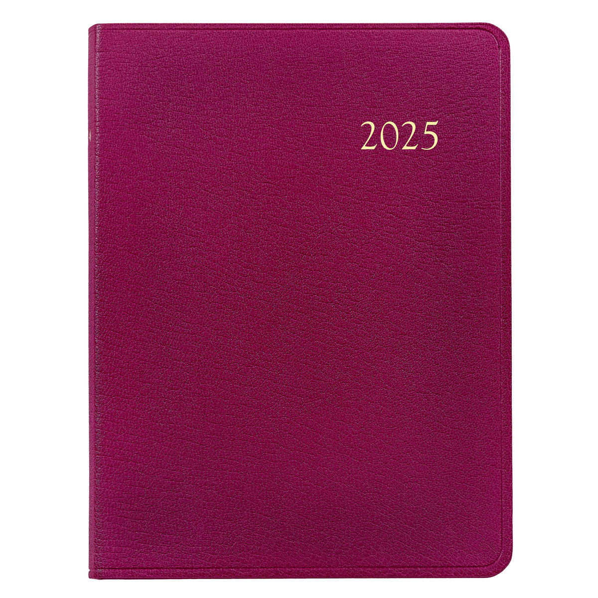 2025 Goatskin Leather Desk Diary