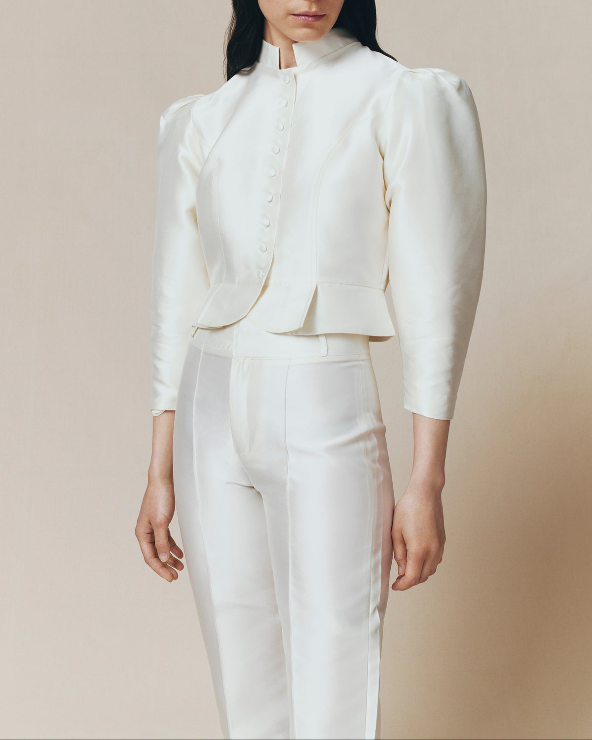 Amoako Smart Jacket in Ivory